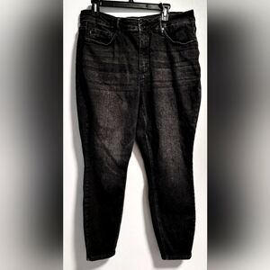 Judy Blue Tummy Control High Rise Skinny Fit JB88753 BK Charcoal Black Wash 18W